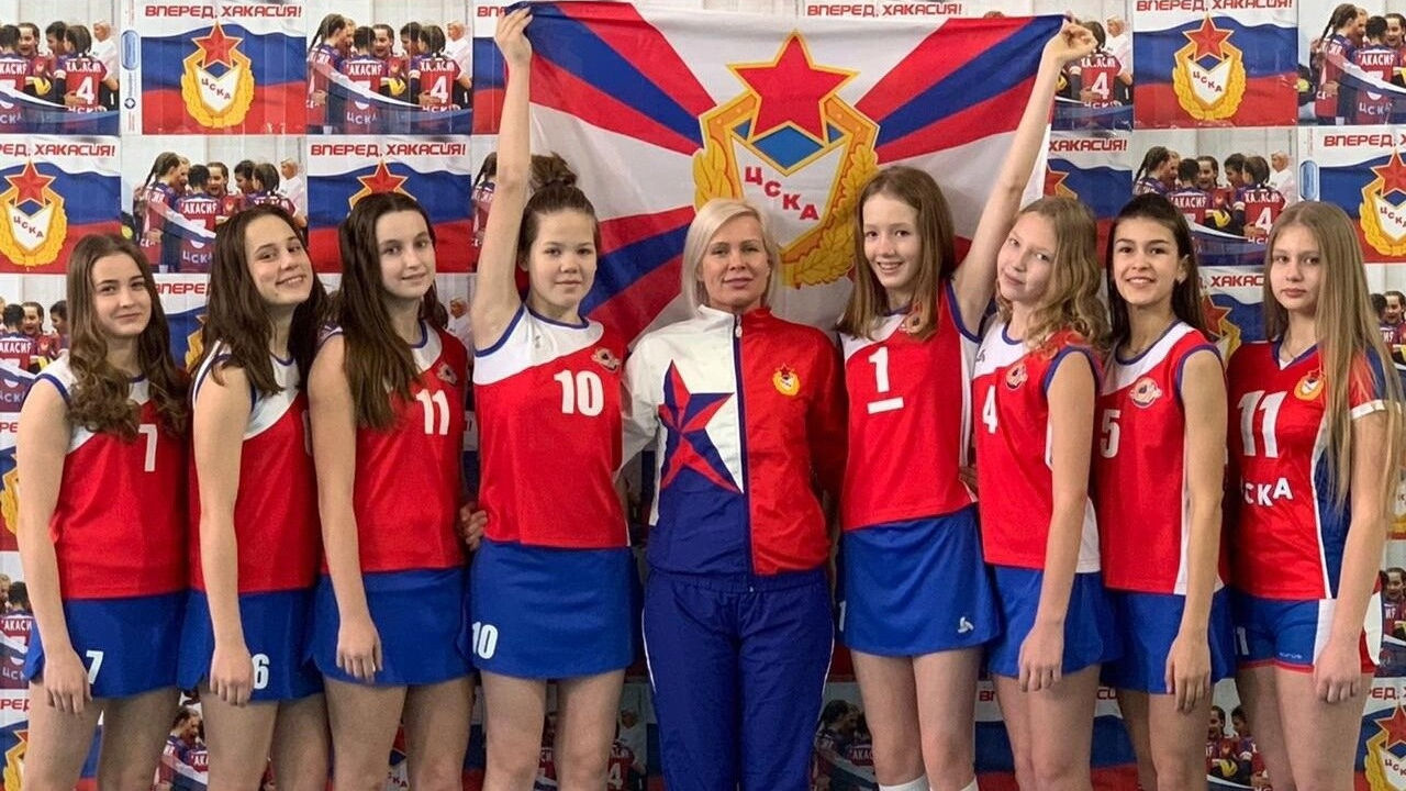 Воспитанницы спортшколы г. Абакан ЦСКА/Самара – одни из сильнейших волейболисток России
