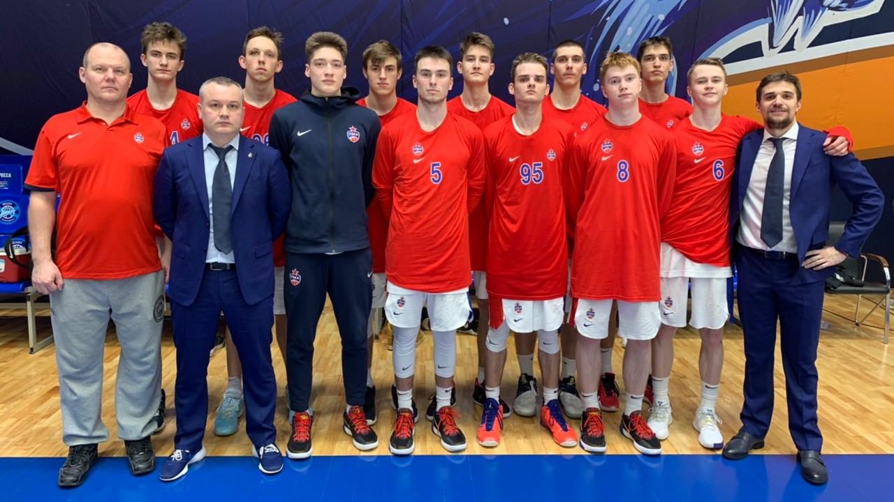 Воспитанники СШОР ЦСКА по баскетболу стали вторыми в полуфинальном раунде Первенства России до 19 лет