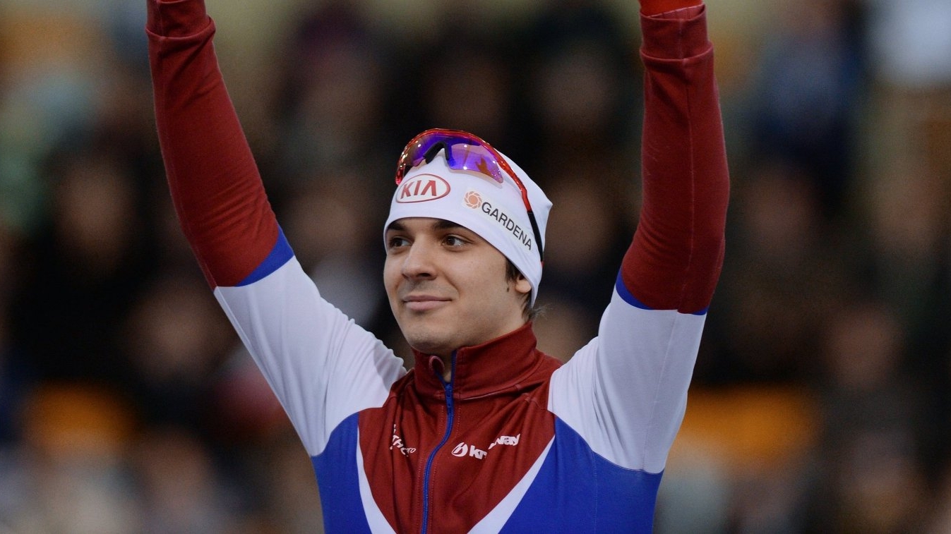 Рядовой спортроты ЦСКА Руслан Мурашов выиграл «золото» этапа Кубка мира на 500 м