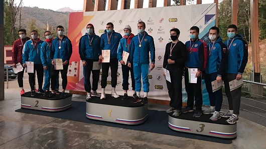 Рядовой спортивной роты ЦСКА г. Балашиха Георгий Кузьменко – победитель юниорского Первенства России по бобслею