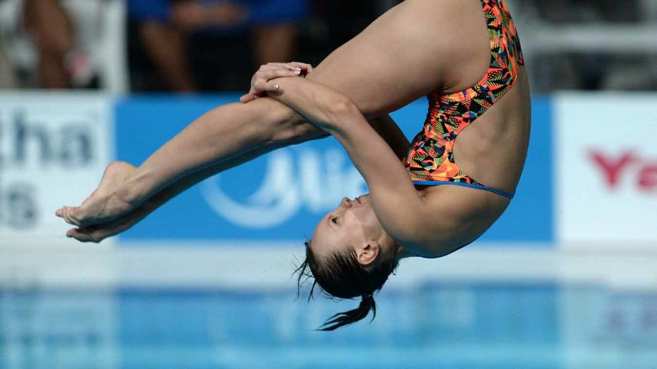 Надежда Бажина выиграла второе «золото» на чемпионате России по прыжкам в воду