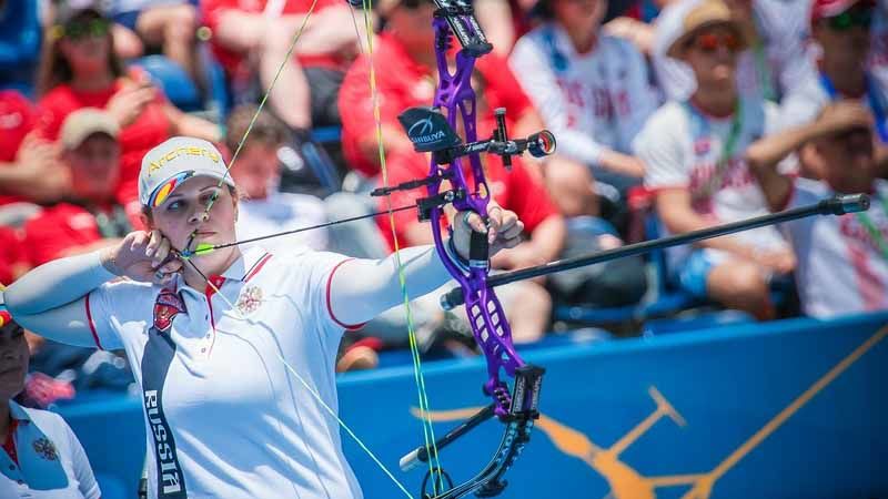 Альбина Логинова выиграла «золото» Кубка мира по стрельбе из блочного лука в командном первенстве