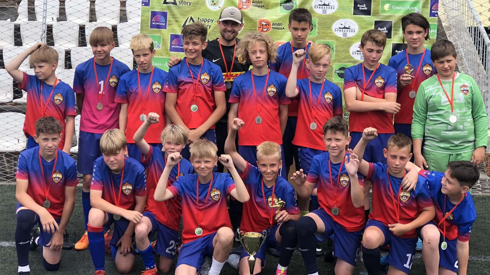 Воспитанники филиала ЦСКА/Смоленск успешно выступили в открытой детской футбольной лиге