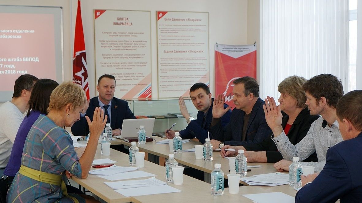 Замначальника филиала ЦСКА/Хабаровск вошел в муниципальный штаб «Юнармии»