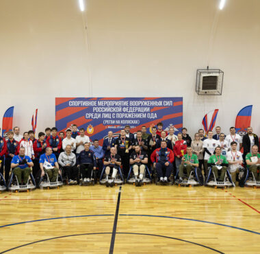 Первые соревнования по регби на колясках среди военнослужащих состоялись в Москве