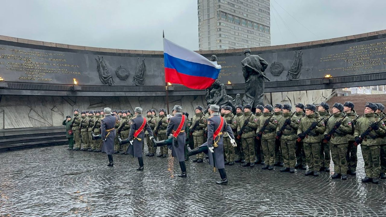 В Санкт-Петербурге новобранцы спортрот ЦСКА дали клятву на верность Отечеству