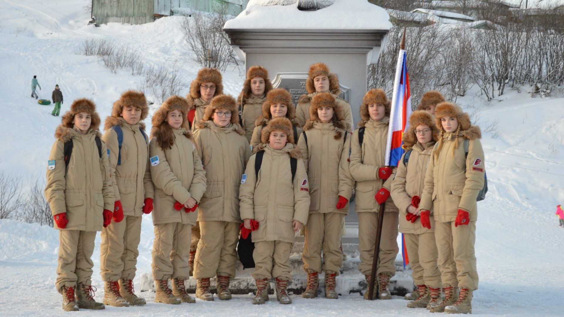 Воспитанники ЦСКА/СПб посетили базу Кольской флотилии в Полярном