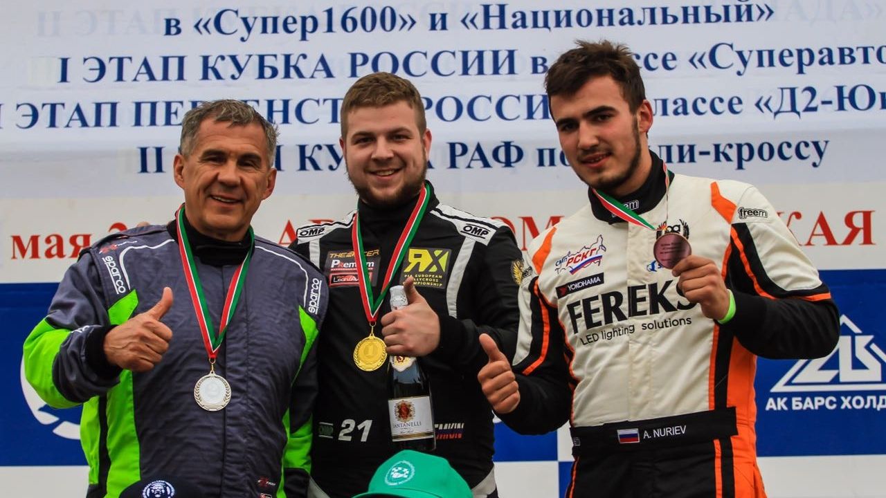 Армеец Владислав Демкин выиграл I этап Кубка России по ралли-кроссу