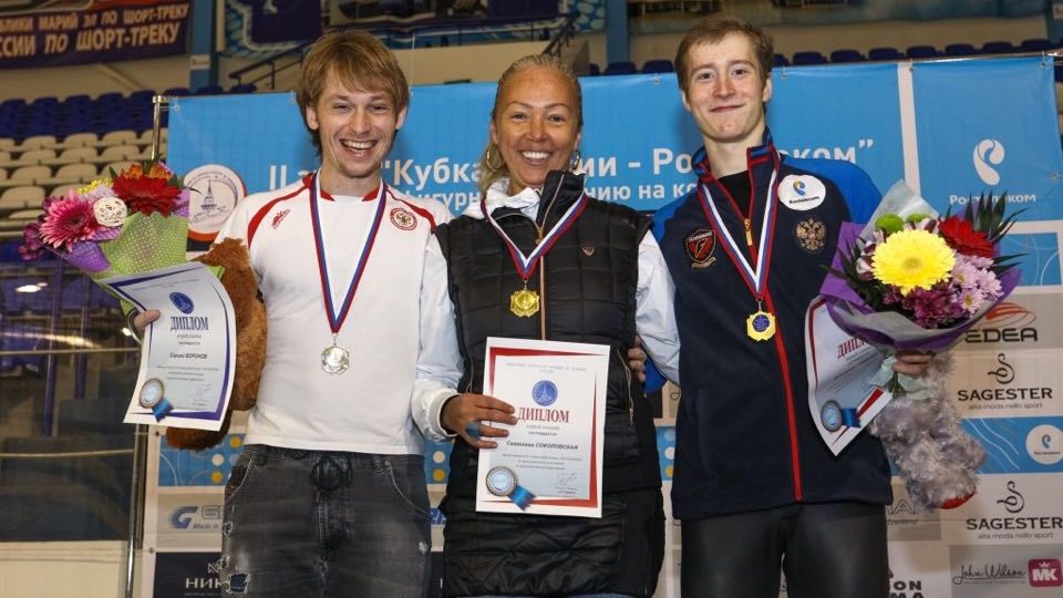 Александр Самарин – победитель II этапа Кубка России по фигурному катанию Сергей Воронов – второй