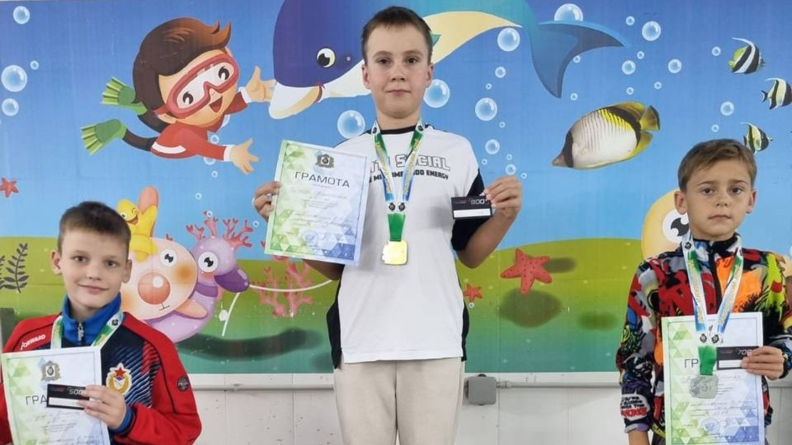 Юные пловцы спортшколы Хабаровского филиала ЦСКА успешно выступили на краевых соревнованиях