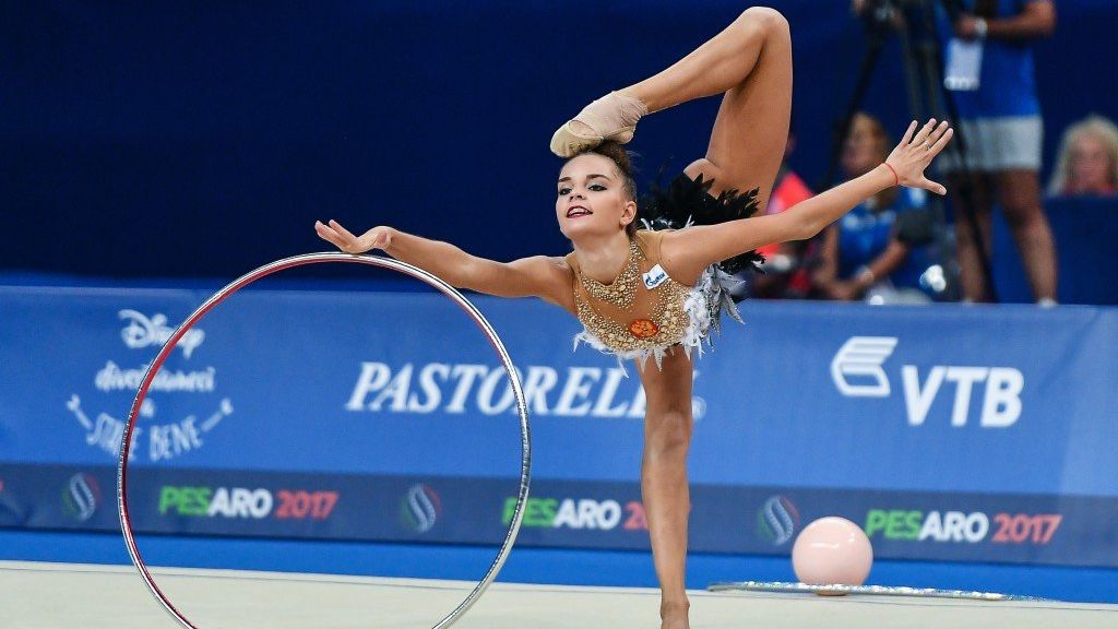 Гимнастка ЦСКА Дина Аверина выиграла в многоборье на этапе Кубка мира в Италии
