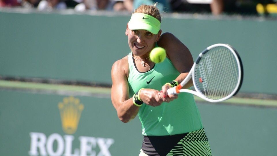 Елена Веснина (ЦСКА) вышла в четвертый раунд теннисного турнира в Индиан-Уэллсе