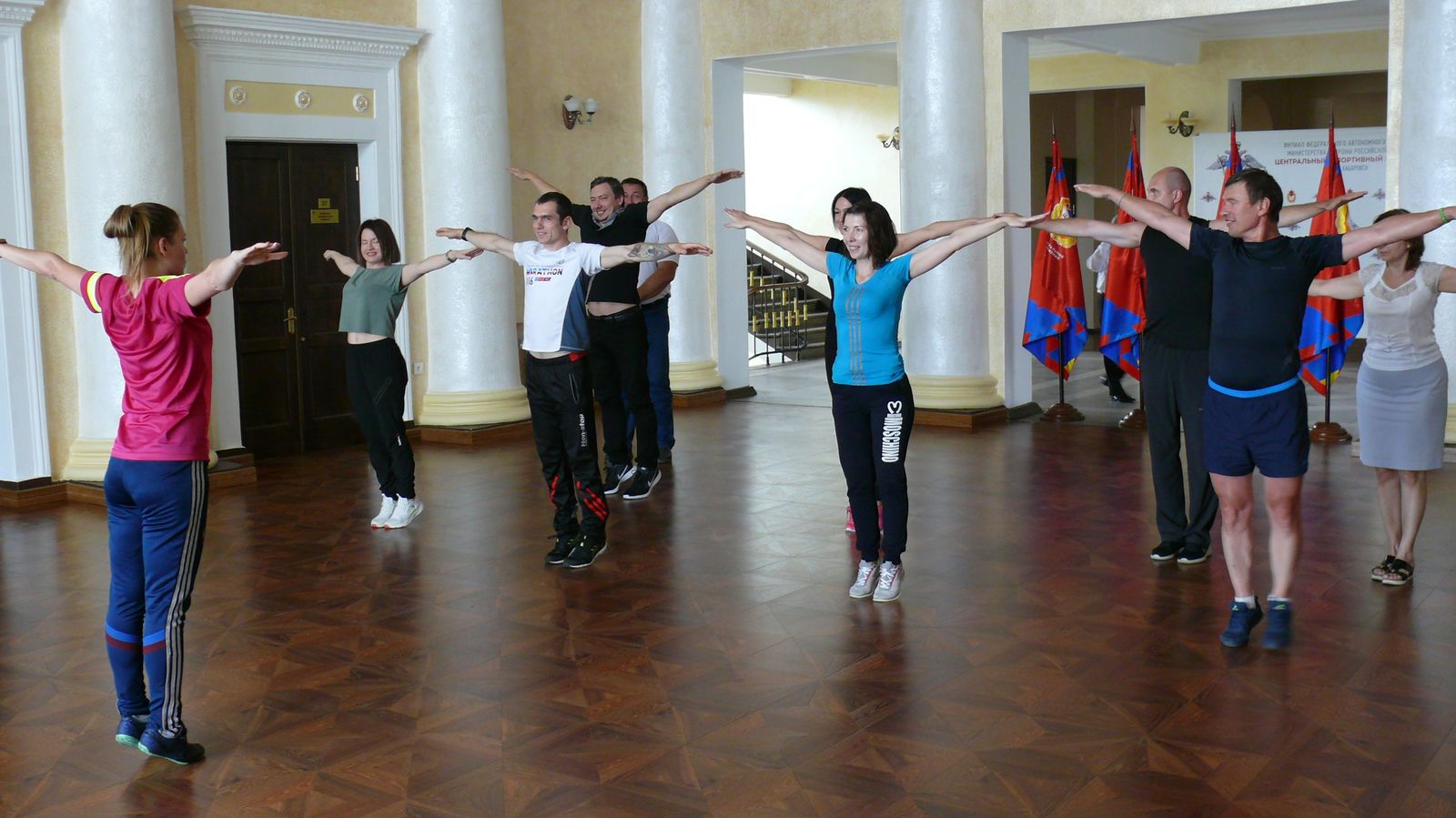 В канун Дня физкультурника сотрудники филиала ЦСКА г. Хабаровск «зарядились» и приняли участие в «Весёлых стартах»