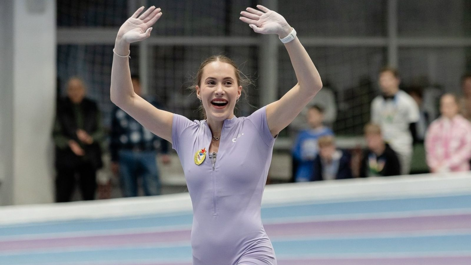 ПОЛИНА КНОРОЗ ВЫИГРАЛА II ЭТАП СЕРИИ «СНЕЖНАЯ КОРОЛЕВА»