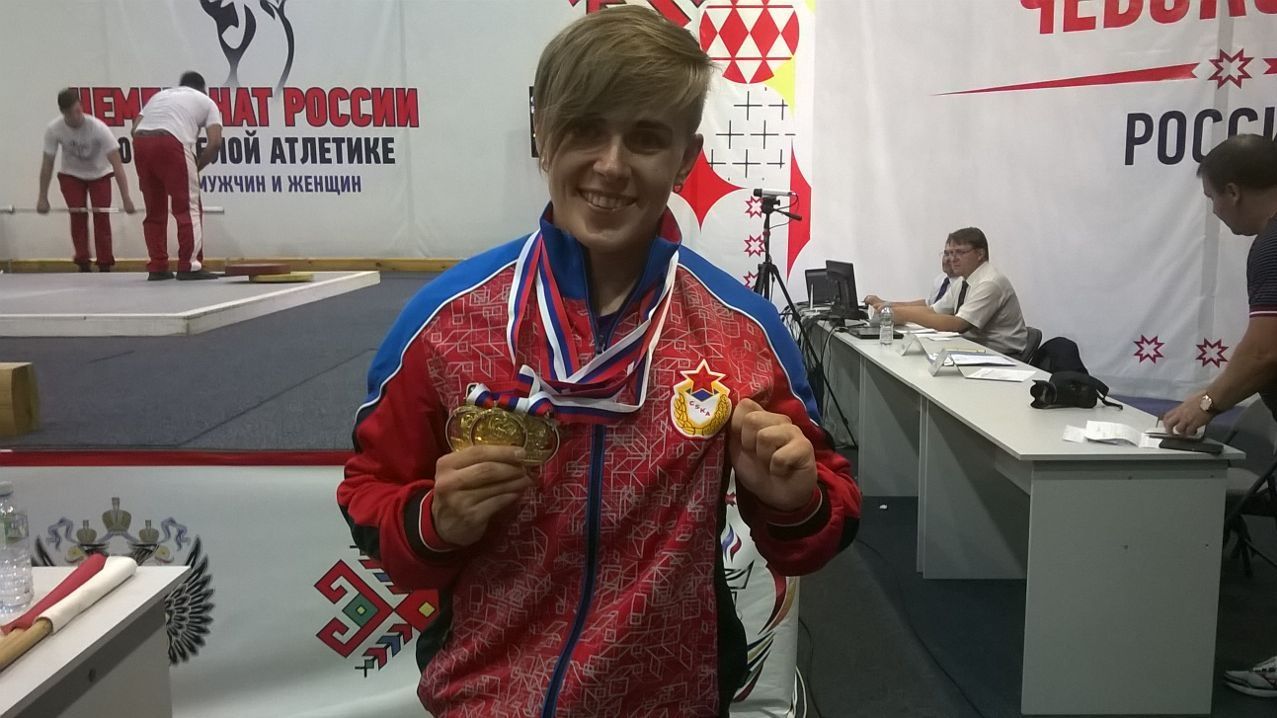 Наталья Хлесткина стала чемпионкой России по тяжелой атлетике