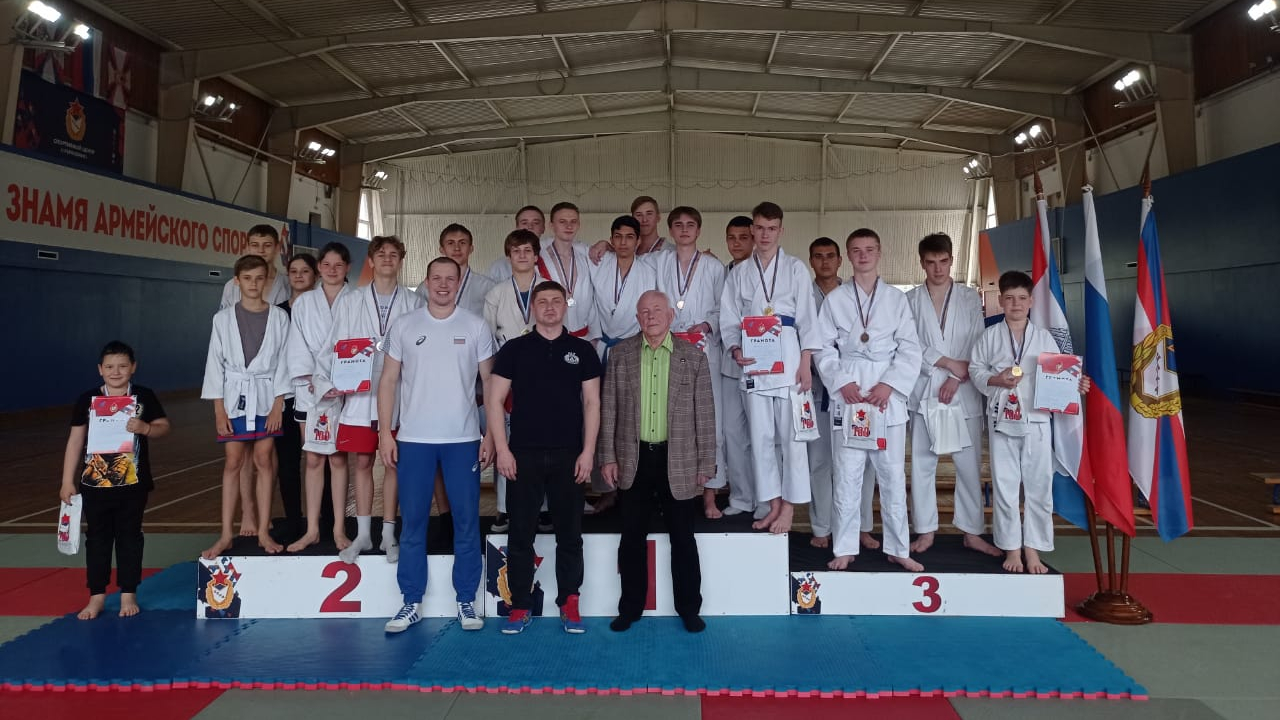 В СЦ (г. Геленджик) филиала ЦСКА (г. Севастополь) прошли соревнования по рукопашному бою посвящённые Дню Победы