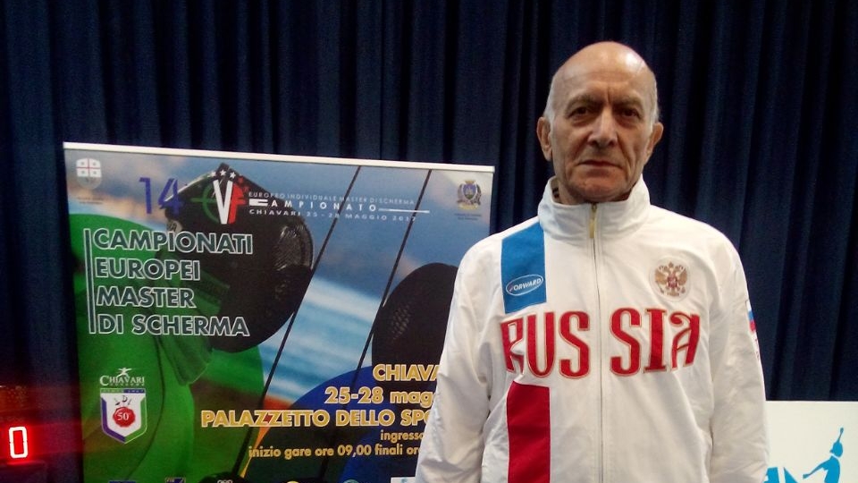 Саблист ЦСКА Гари Афтандилов выиграл золотую медаль на ЧЕ среди ветеранов