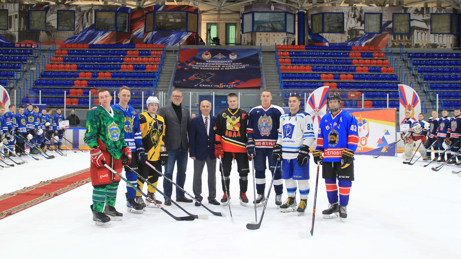 В Санкт-Петербурге стартовал Кубок ВС РФ по хоккею среди сборных команд образовательных организаций высшего образования МО РФ