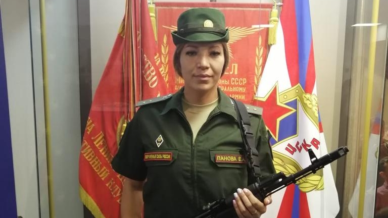 Легкоатлетка ЦСКА Елена Панова приняла военную присягу