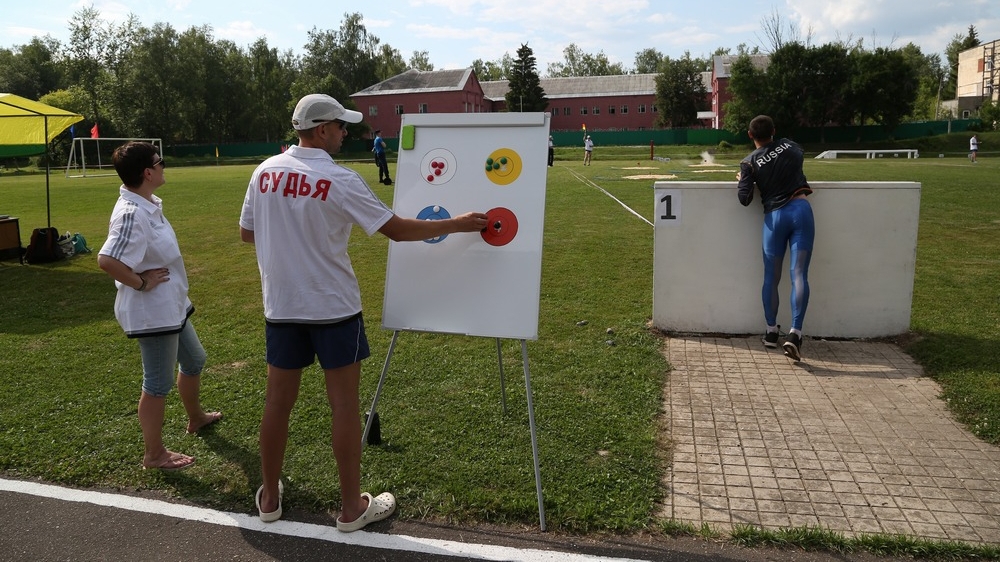 Спортсмены ЦСКА показали лучшие результаты в метании гранаты на чемпионате ВС РФ по военному пятиборью
