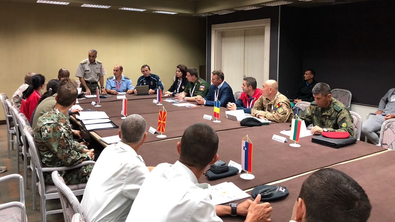 Заместитель начальника ЦСКА по спортивной работе Олег Пархоменко принял участие в совещании техкома CISM по лёгкой атлетике