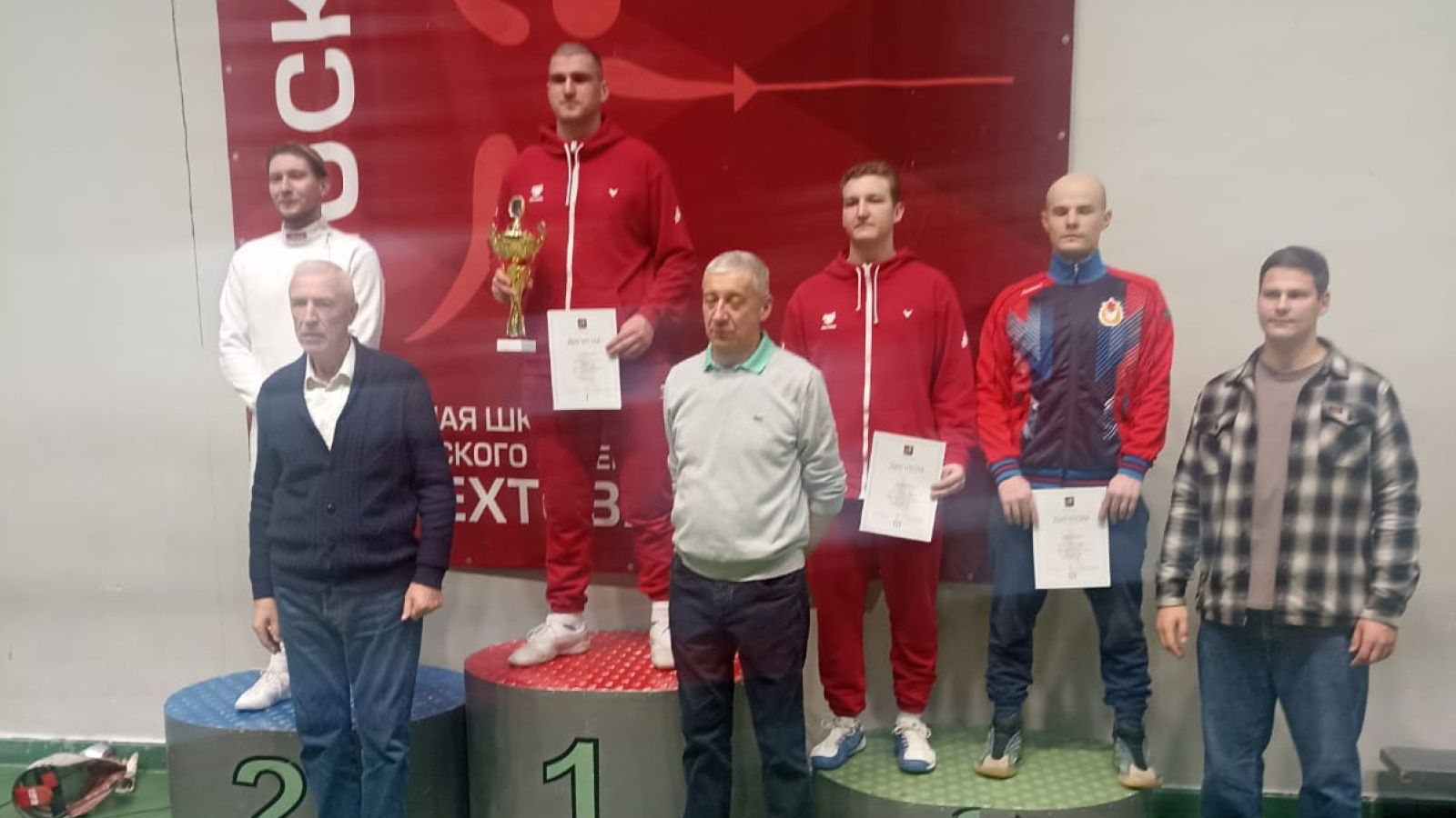 Бронзовый успех Марка Степанова на Кубке Москвы по фехтованию