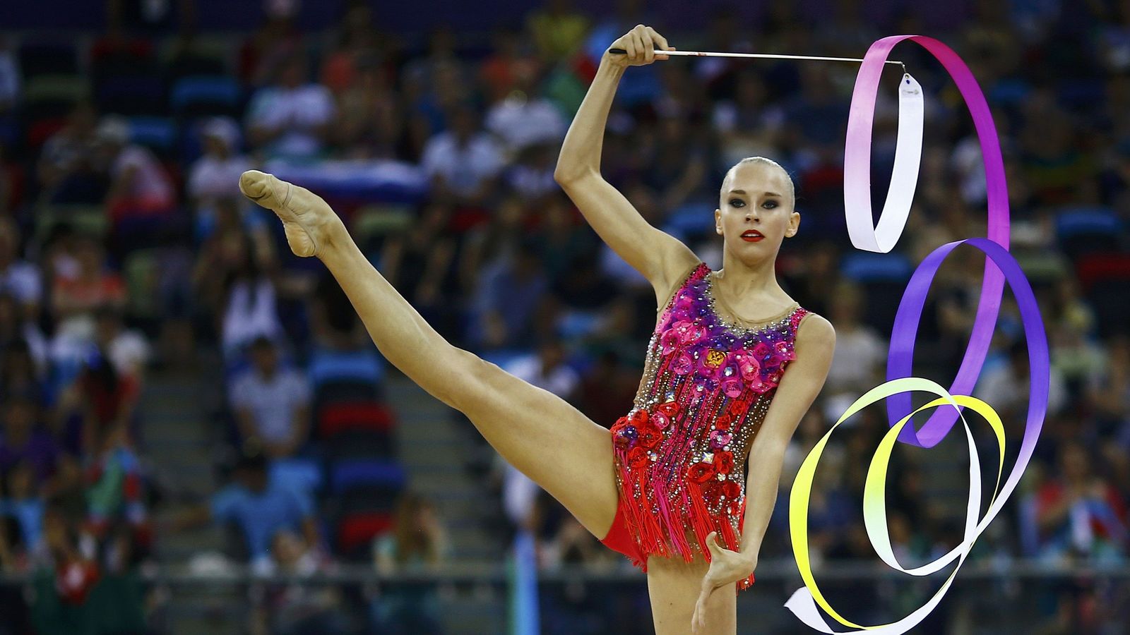 Яна Кудрявцева победила в четырех видах программы на Кубке мира по художественной гимнастике