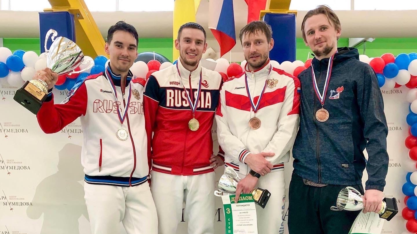 Армейский саблист Александр Трушаков впервые в карьере стал лучшим на Всероссийских соревнованиях среди взрослых