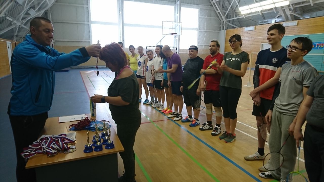 Открытое первенство СОК г. Вилючинск филиала ЦСКА г. Хабаровск по бадминтону прошло в спорткомплексе «ОКЕАН»