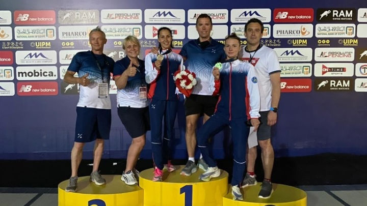 Армейская спортсменка Гульназ Губайдуллина - серебряный призер чемпионата мира по современному пятиборью в Египте