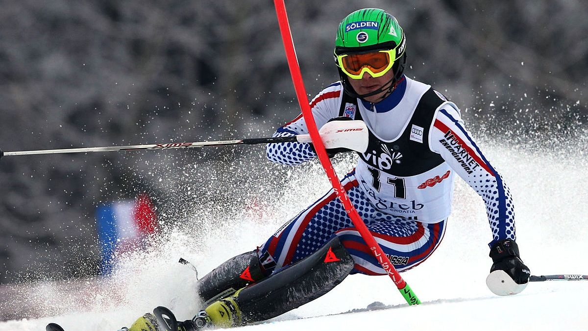 Прапорщик ЦСКА Александр Хорошилов стал седьмым в слаломе на этапе Кубка мира в Швейцарии