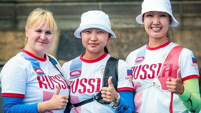 Российские лучницы выходят в финал командных соревнований!