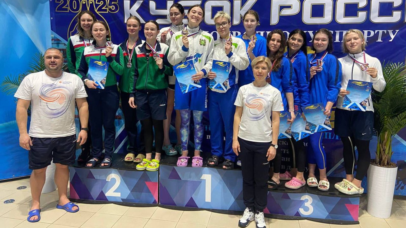 Воспитанники спортивной школы ЦСКА/Санкт-Петербург завоевали медали на Кубке России по подводному спорту