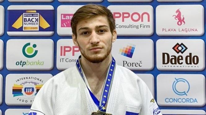 Дзюдоист ЦСКА Константин Симеонидис завоевал «золото» Первенства Европы U23 в Порече