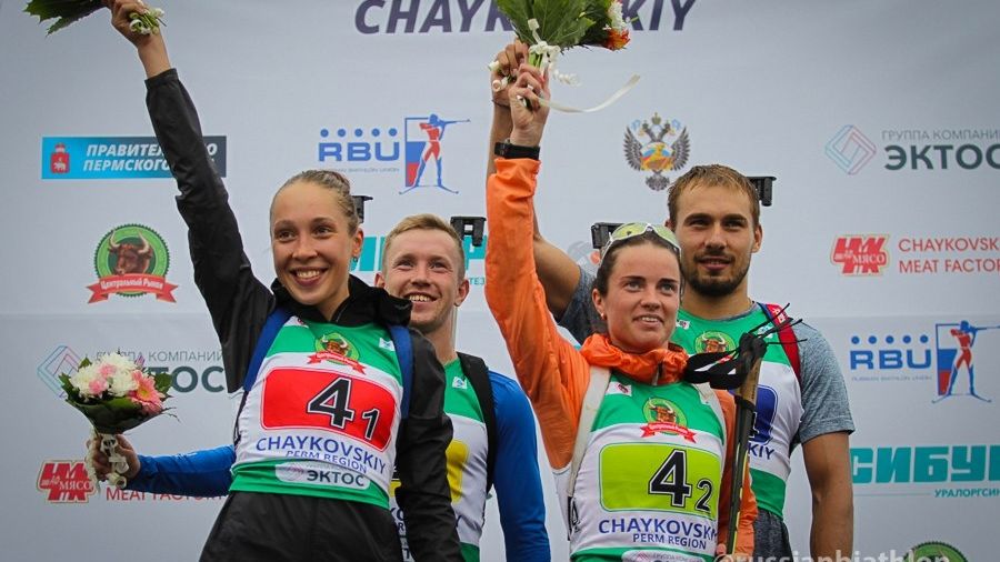 Светлана Слепцова и Ульяна Кайшева победили в смешанной эстафете на летнем ЧМ-2017