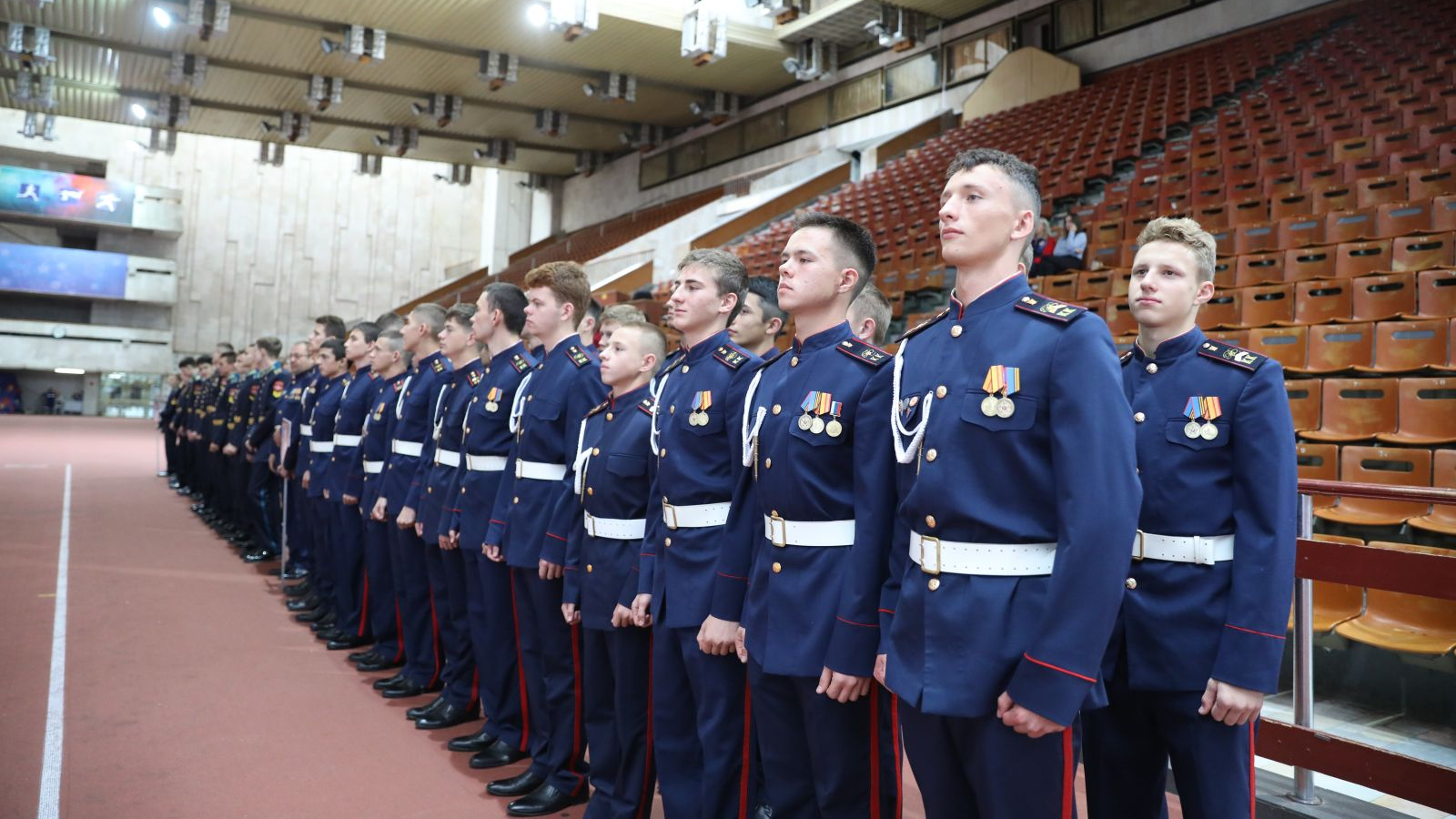 Церемония открытия первенства общеобразовательных федеральных органов исполнительной власти