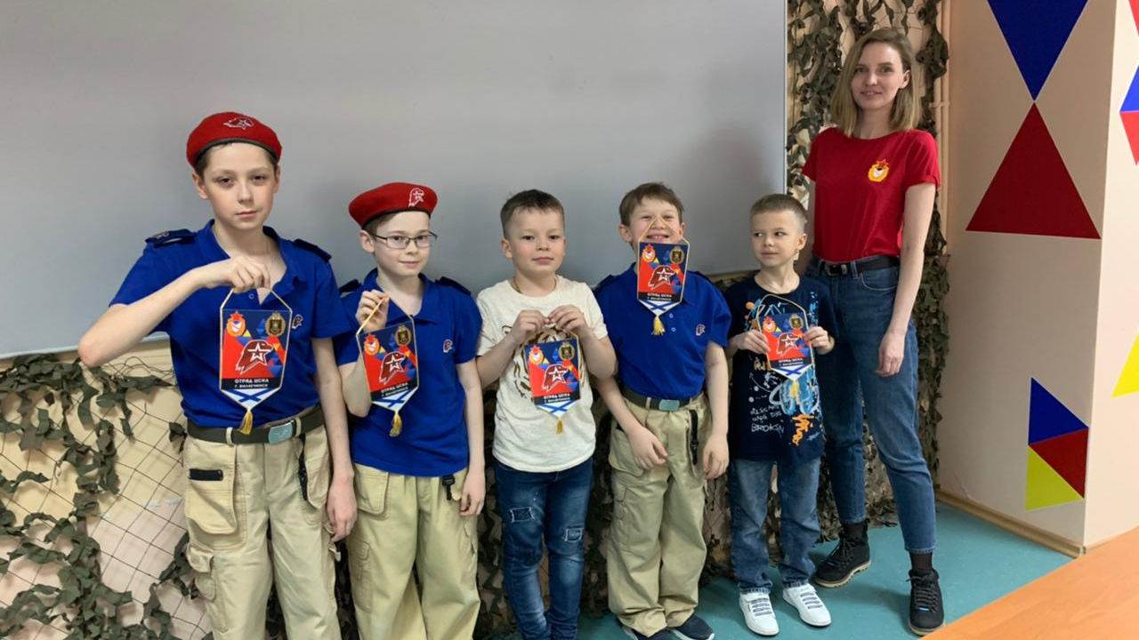 В честь 76-й годовщины Победы для юнармейцев СОК (г. Вилючинск) филиала ЦСКА/Хабаровск провели спортивно-исторический квест