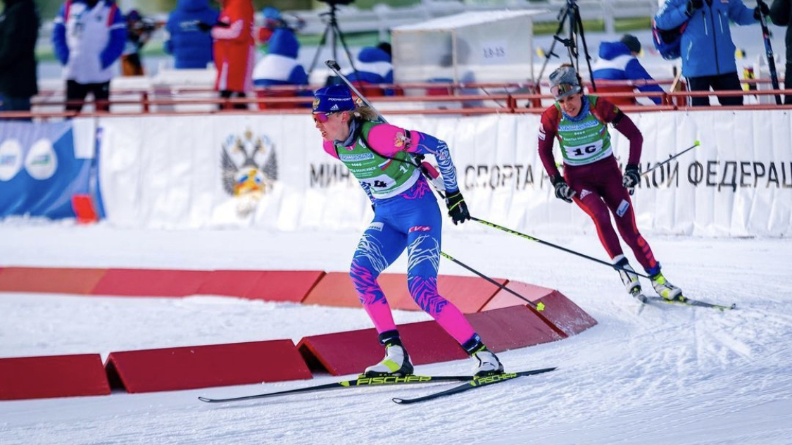 Биатлонисты ЦСКА завоевали три награды на чемпионате и Первенстве России по биатлону
