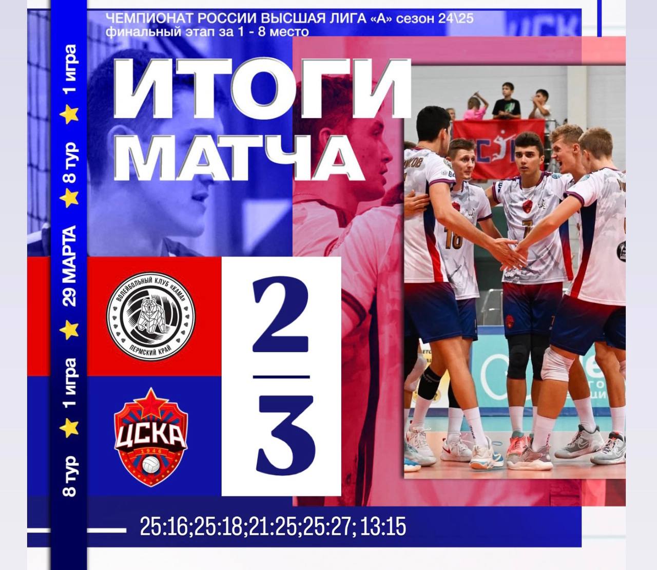 Камбэк на 3 место