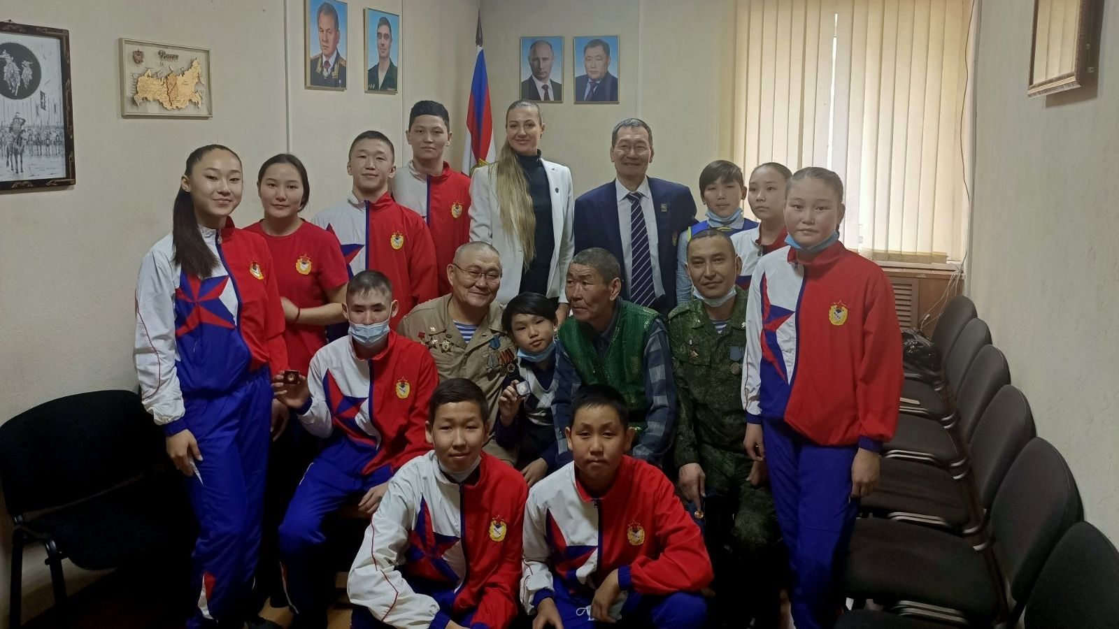 Представители спортивной школы г. Кызыл ЦСКА/Самара приняли участие в Республиканских соревнованиях по вольной борьбе среди юношей на Кубок союза ветеранов Афганистана