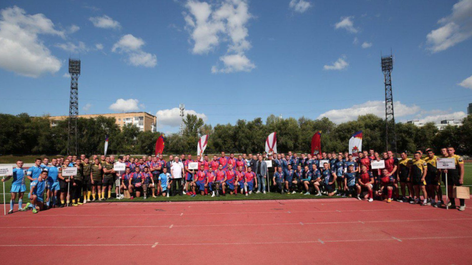 Подведены итоги чемпионата Вооружённых Сил России по регби-7 в Самаре