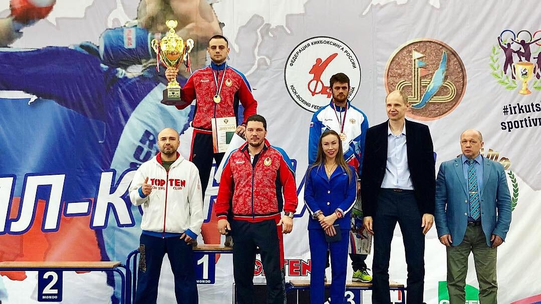 Армейцы завоевали 6 медалей на чемпионате и Первенстве России по кикбоксингу в Иркутске
