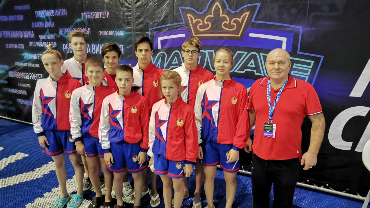 Удачное выступление армейских пловцов СШ (комплексная г. Одинцово) на турнире в Казани