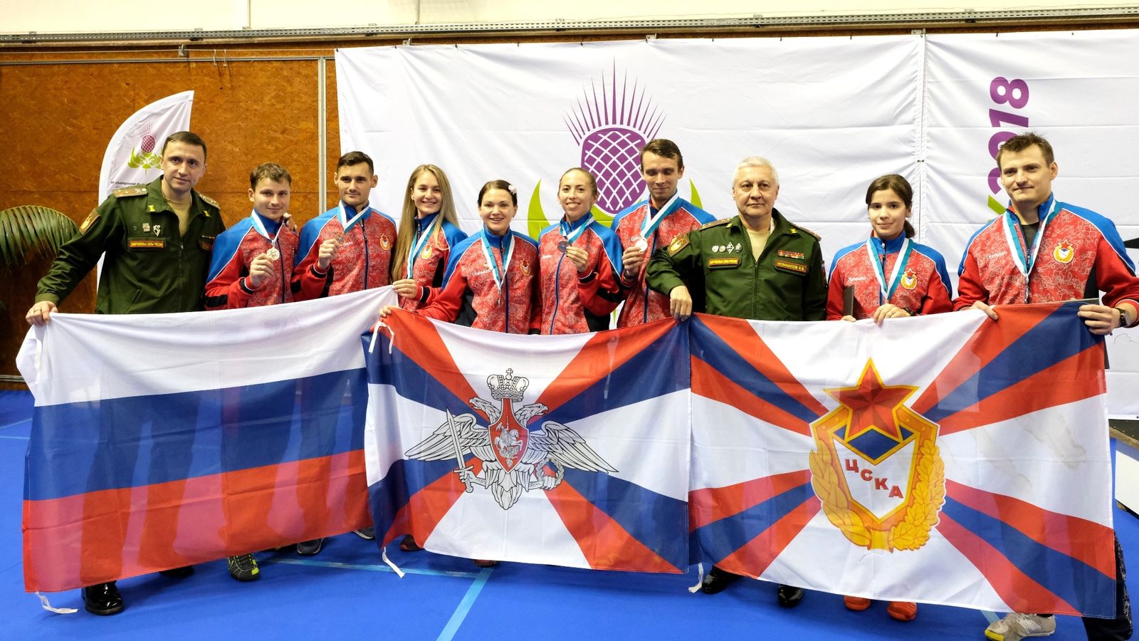 Сборная ВС РФ завоевала «золото» и «серебро» в заключительный день чемпионата мира CISM по фехтованию