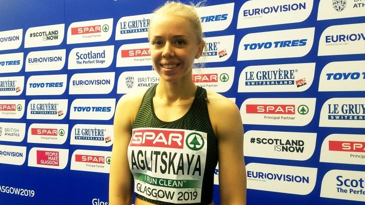 Легкоатлетка ЦСКА Мария Аглицкая в квалификации зимнего чемпионата Европы выполнила норматив мастера спорта международного класса