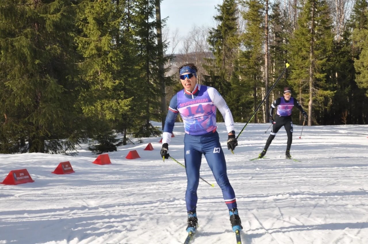 Биатлонист спортивной школы ЦСКА/Санкт-Петербург завоевал серебро лыжного марафона в Мурманске