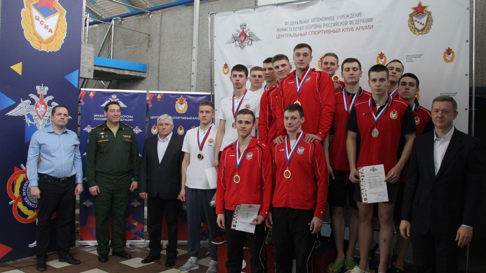 Команда ВИФК выиграла Спартакиаду образовательных организаций Министерства обороны Российской Федерации по плаванию