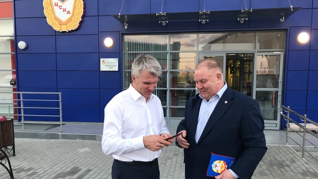 Министр спорта РФ Павел Колобков пополнил ряды Межрегионального Совета ветеранов спорта ЦСКА!