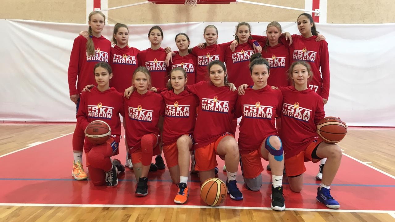 Команда девушек СШОР ЦСКА по баскетболу 2007 г.р. выиграла групповой этап «Кубка Феникса»
