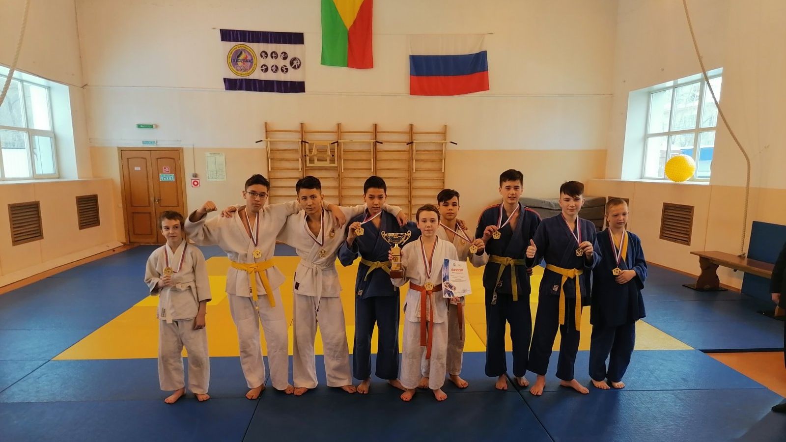 На Кубке Забайкальской федерации дзюдо воспитанники СШ (ОРК) СЦ (г. Чита) филиала ЦСКА/Хабаровск завоевали 8 медалей и Кубок в команде
